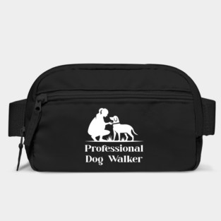 Professional Dog Walker T-Shirt - Gift for Pet Sitters Bag