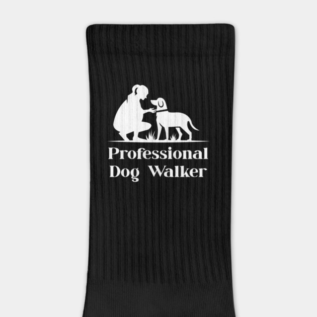 Professional Dog Walker T-Shirt - Gift for Pet Sitters by TuncGK
