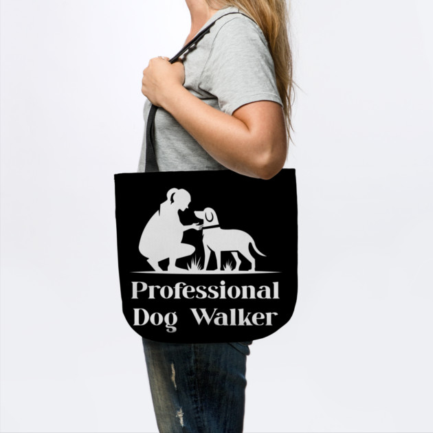 Professional Dog Walker T-Shirt - Gift for Pet Sitters by TuncGK