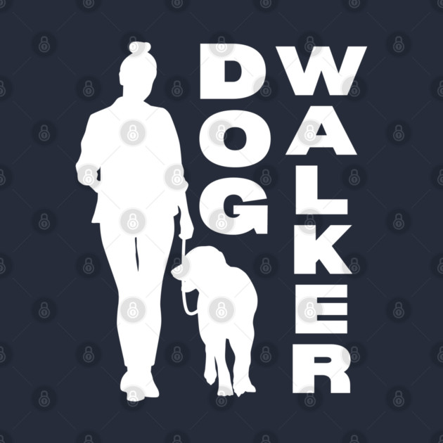 Professional Dog Walker Minimalist T-Shirt by TuncGK