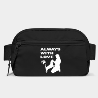 Always With Love - Dog Mom T-Shirt for Dog Lovers Bag