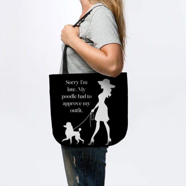 Funny Poodle Mom T-Shirt - Chic Dog Lover Gift by TuncGK