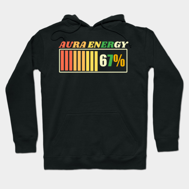 Aura Energy 67 Meme Gen Alpha Hoodie by The WYLD Tribe
