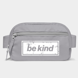 Be Kind Oasis Distressed Typography – Bold Positive Message Design White Bag
