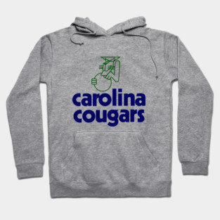 Defunct Carolina Cougars ABA Basketball 1969 Hoodie