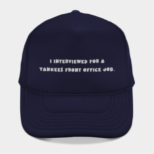 Yankees front office Design Hat