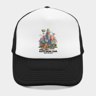 Funny Sloth Hiking Hat