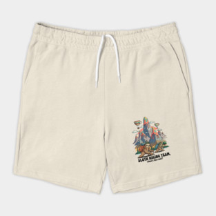 Funny Sloth Hiking Shorts