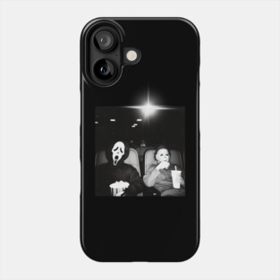 Michael Myers And Ghost In Cinema - kicas8ga #2 Phone Case