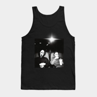 Michael Myers And Ghost In Cinema - kicas8ga #2 Tank Top
