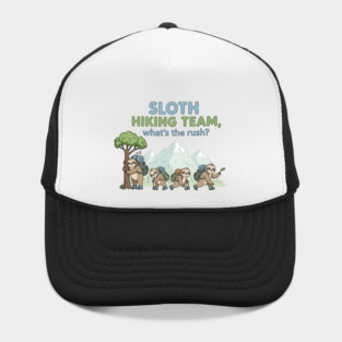 Funny Sloth Hiking Hat