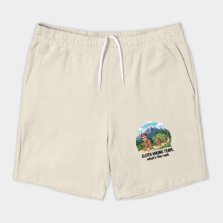 Funny Sloth Hiking Shorts