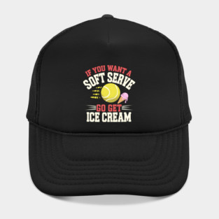Funny Tennis Soft Serve Ice Cream Hat