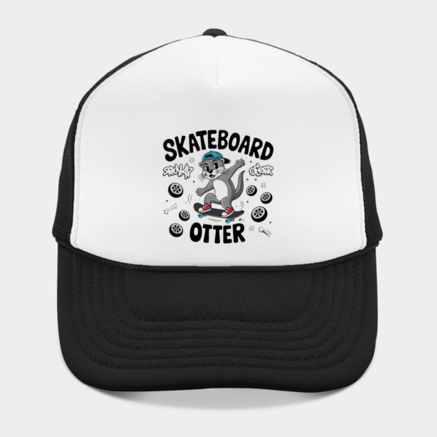 Skateboard Otter – Funny Animal Skater by MakerMind8.2