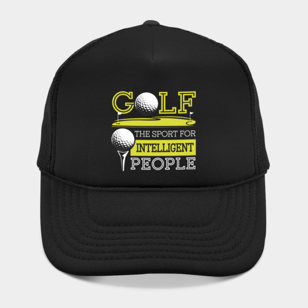 Funny Golf Shirt – The Sport for Intelligent People by MakerMind8.2