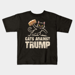 Cats-Against-Trump Kids T-Shirt