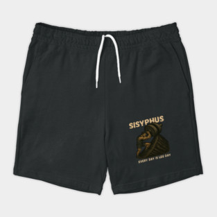 Sisyphus Gym Shirt – Hardcore Leg Day Weightlifting Meme Tee for Fitness Junkies Shorts