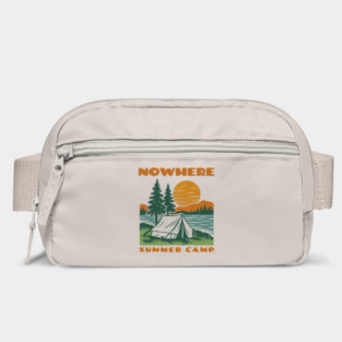 Nowhere Summer Camp – Vintage Lakeside Camping Bag