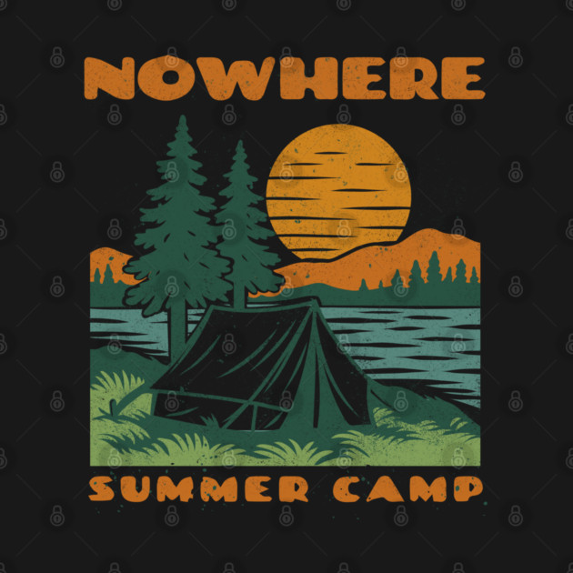 Nowhere Summer Camp – Vintage Lakeside Camping by daily vintage