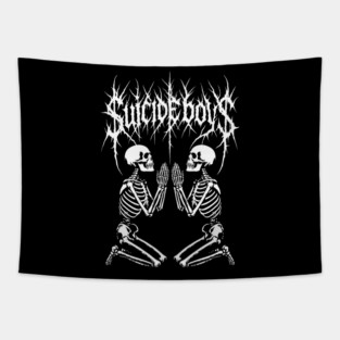 $uicideboy$ - Skeleton Prayer Tapestry