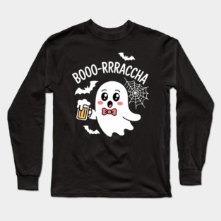 Booo-Rrraaccha Borracha Party Halloween Long Sleeve T-Shirt