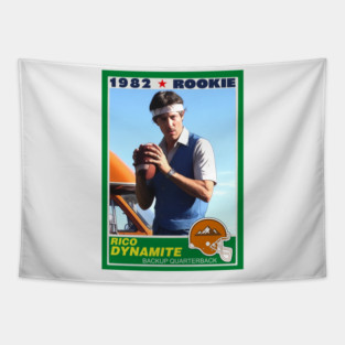 Uncle Rico Rookie Card - Napoleon Dynamite Tapestry