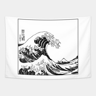 The Great Wave Off Kanagawa Japanese Tapestry