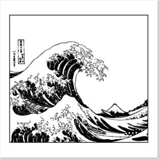 The Great Wave Off Kanagawa Japanese Posters and Art