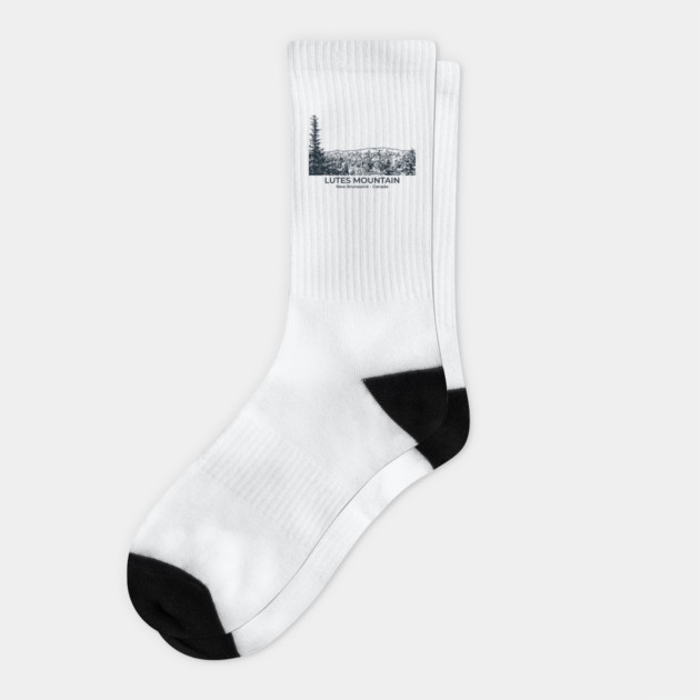 Lutes Mountain - New Brunswick Socks by Lakeric