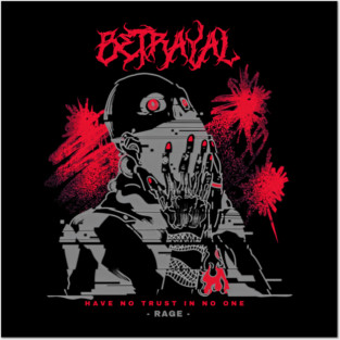 Betrayal - No Trust (Scarlxrd Rage Edition) Posters and Art