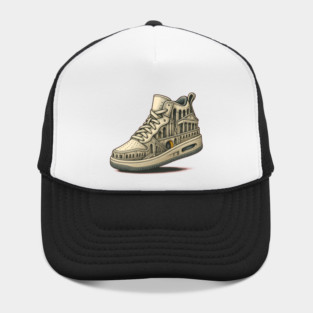 Urban Sneaker Graphic Tee Cool Streetwear Shirt for Men S-6XL Hat