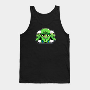 Goblin Boo Hoo Emote Clash Royal Game Trending Tank Top