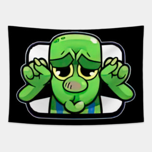 Goblin Boo Hoo Emote Clash Royal Game Trending Tapestry