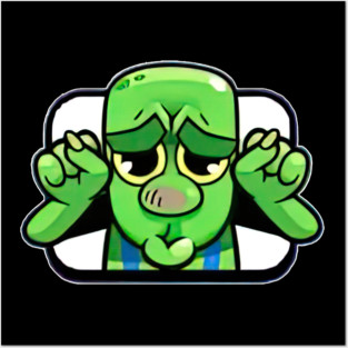 Goblin Boo Hoo Emote Clash Royal Game Trending Posters and Art