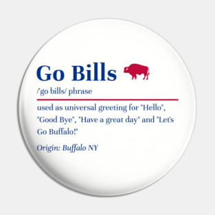 Go-Bills Pin