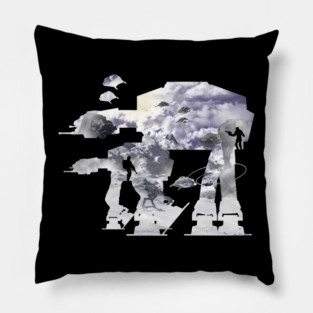 Battle in the Snow Planet Pillow