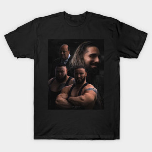 Seth Rollins, Paul Heyman, Bron Breakker & Big Bronson Reed The Vision T-Shirt