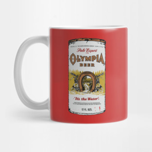 olympia beer as worn by kurt cobain Mug
