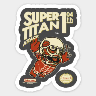 Super Titan Attack Sticker