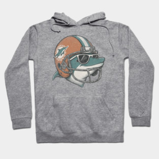 Miami Dolphins Shirts Miami Football Mascot M5175 Hoodie