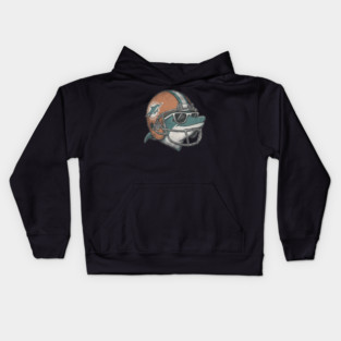 Miami Dolphins Shirts Miami Football Mascot M5175 Kids Hoodie