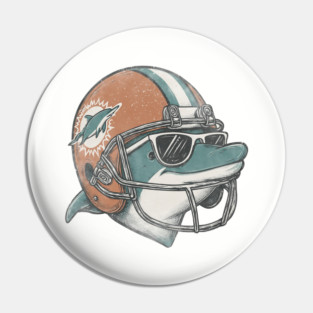 Miami Dolphins Shirts Miami Football Mascot M5175 Pin
