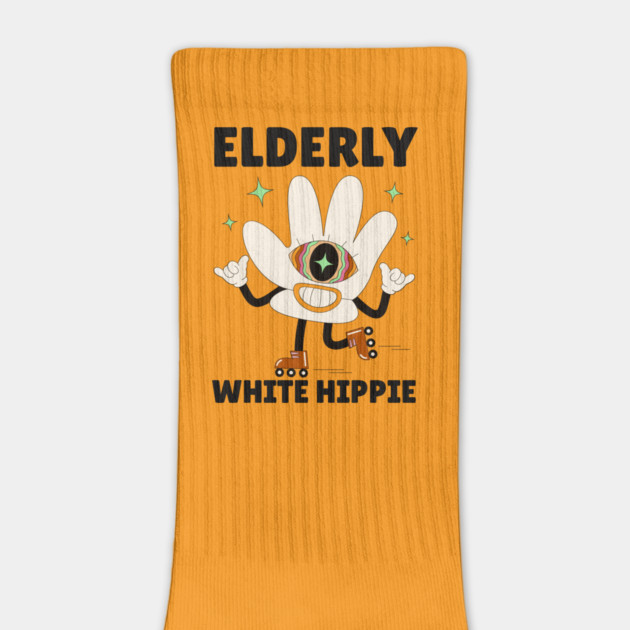 Elderly White Hippie by The WYLD Tribe