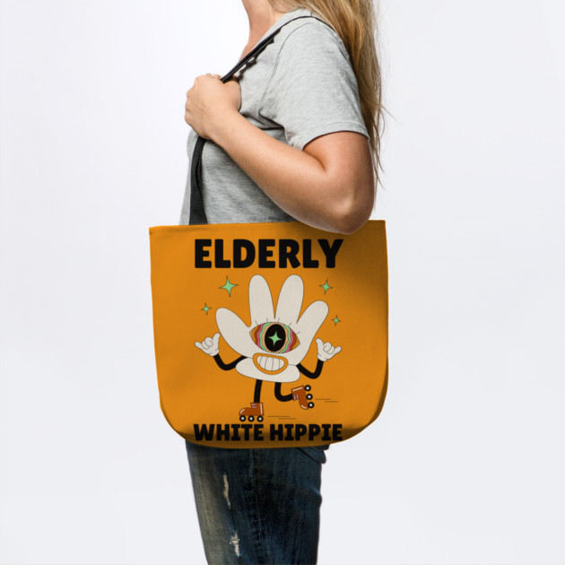 Elderly White Hippie by The WYLD Tribe