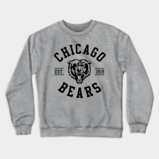 Chicago Bears Football Vintage Sports Crewneck Sweatshirt
