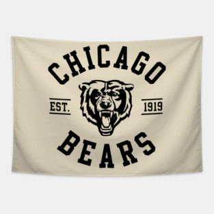 Chicago Bears Football Vintage Sports Tapestry