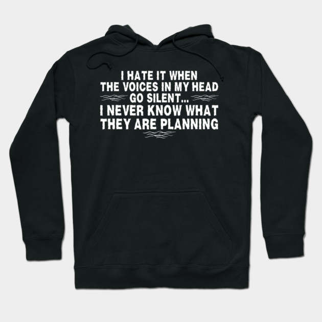 I hear Voices Hoodie by The WYLD Tribe