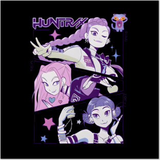 Kpop Demon Hunters Posters and Art