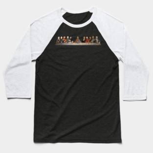 LAST SUPPER Baseball T-Shirt