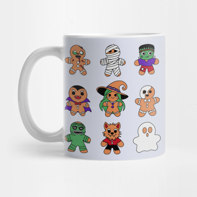 Classic Monsters Gingerbread Men by H. R. Sinclair